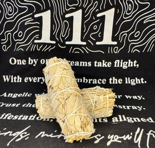 White Sage Smudge Sticks Bundle 4 Inches