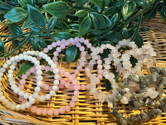 Healing Stone Bracelets - Solid