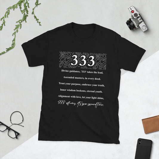 Angel Number "333" Short-Sleeve Unisex T-Shirt