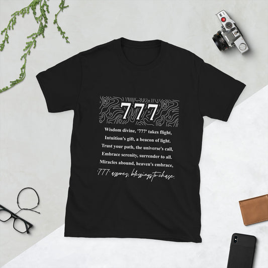 Angel Number "777" Short-Sleeve Unisex T-Shirt