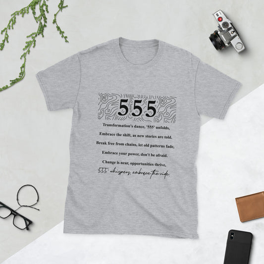 Angel Number "555" Short-Sleeve Unisex T-Shirt