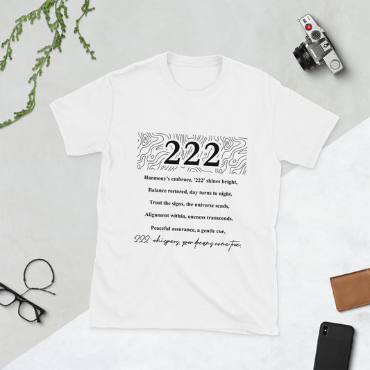 Angel Number "222" Short-Sleeve Unisex T-Shirt