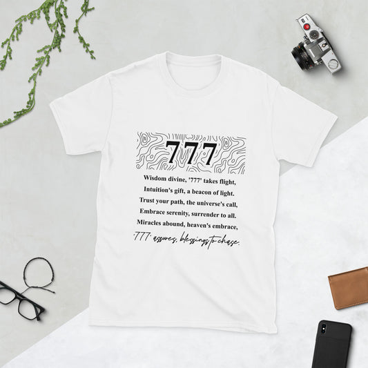 Angel Number "777" Short-Sleeve Unisex T-Shirt